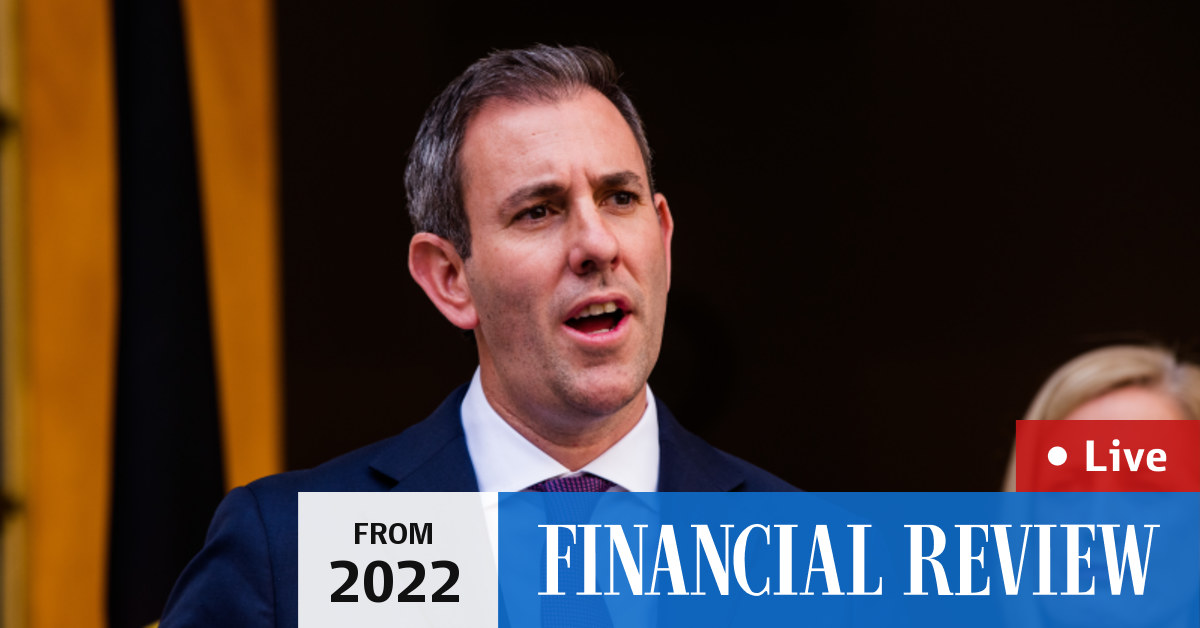 October Budget Updates LIVE Treasurer Jim Chalmers Says No Further 
